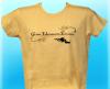 Ladies Yellow Tee
