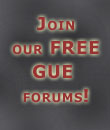 GUE forums