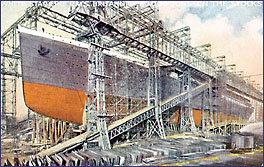 Britannic in Dry Dock