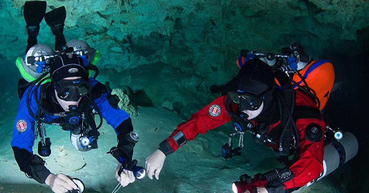 Cave Diver Level 2 GUE